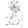 Регулируемое основание сиденья для катера 30-40 см 184712 - 3