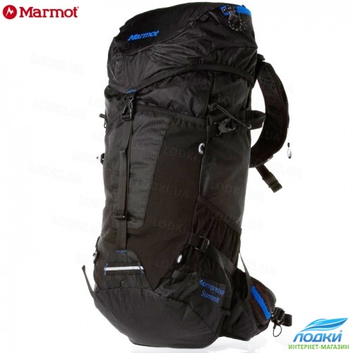 Рюкзак Marmot Kompressor Summit black/blue ocean