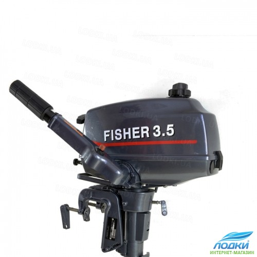 Лодочный мотор Fisher T3.5BMS двухтактный 